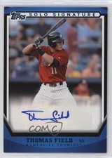2011 Topps Pro Debut Solo Signature Blue 8/199 Thomas Field #SSA-TF Auto 0w8