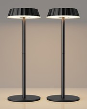 Cordless Table Lamp Rechargeable: 2 Pack Fast Charging Lamp - 5000mAh Battery...