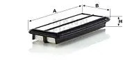 Originale MANN-FILTER Filtro Dell'Aria C 35 008 Per Honda - Immagine 2