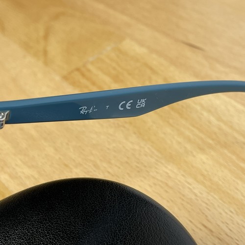 Ray Ban RB 7177 5994 / 51-18-140 Clear Teal Brille Brillengestell nur Rx Etui - Bild 4 von 11
