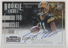 2016 Panini Contenders Cracked Ice Ticket 12/24 Trevor Davis #378 Auto 8z7