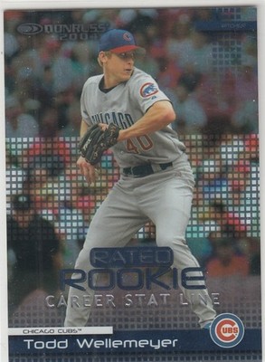 2004 Donruss Career Stat Line #02/30 TODD WELLEMEYER #53 Cubs