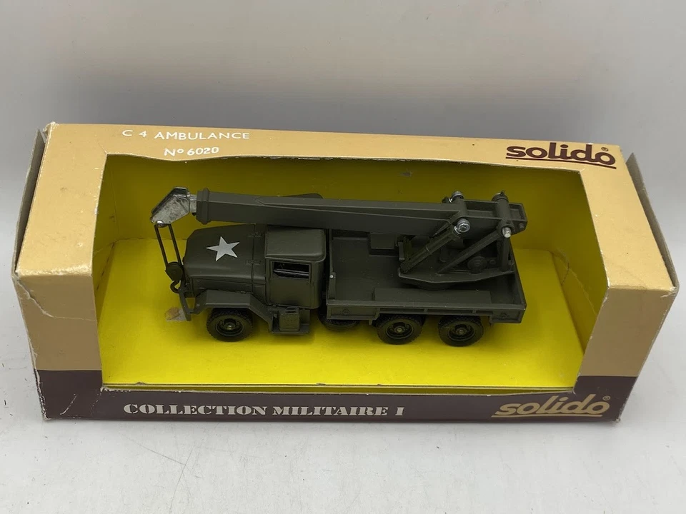 * SOLIDO Kaiser Jeep M34 6X6 Militar Nº245 1:50 Diecast Army Vehicle - Image 2 of 4