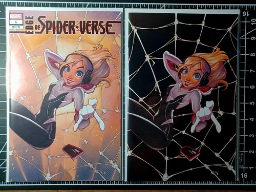 Edge of Spider-Verse #1 Chrissie Zullo Virgin Variant & Trade Variant 