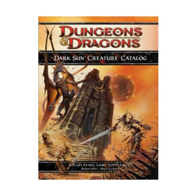 WOTC Dark Sun 4e Dark Sun Creature Catalog EX/NM