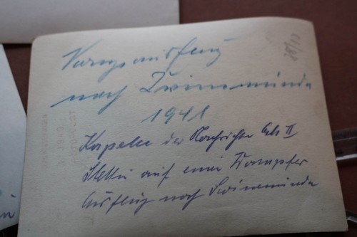 tres fotos antiguas soldados marchando - Szöttin 1941 - Musikkapelle - Imagen 8 de 8