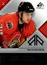 2007-08 SP Game Used Nick Foligno Rookie /999 Ottawa Senators #122