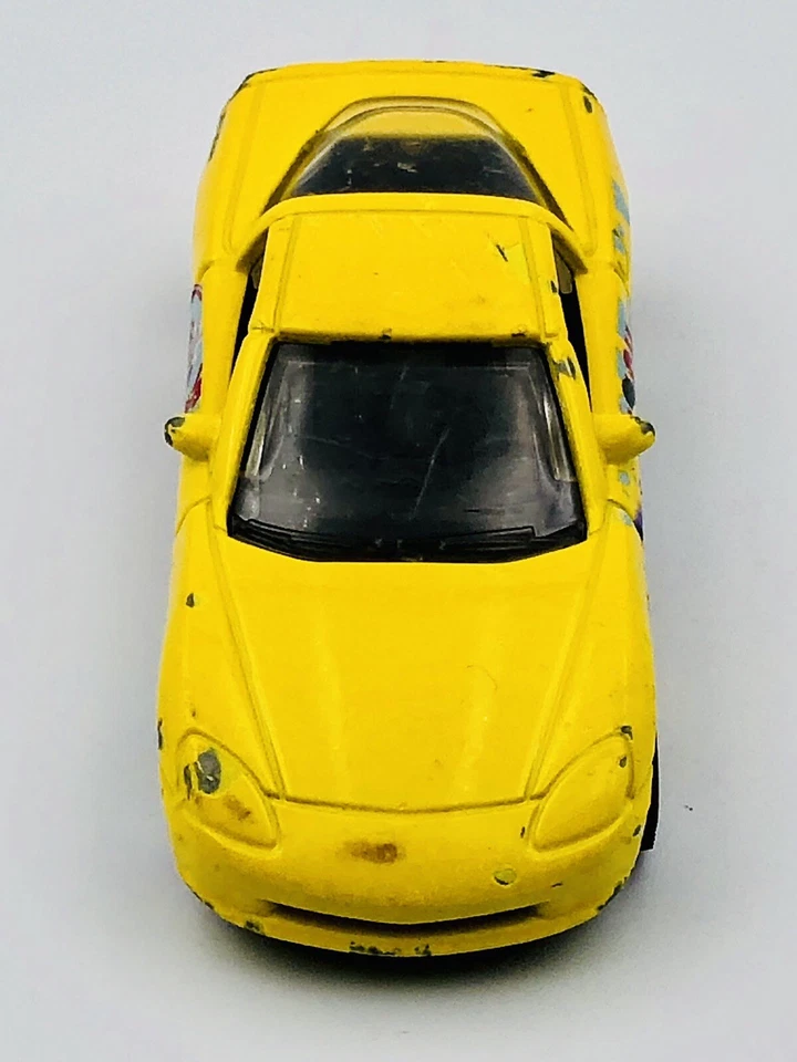 Matchbox 2003 Chevrolet Corvette MB630 Disney Mickey Mouse and Donald Duck 1:60 - Image 4 of 4