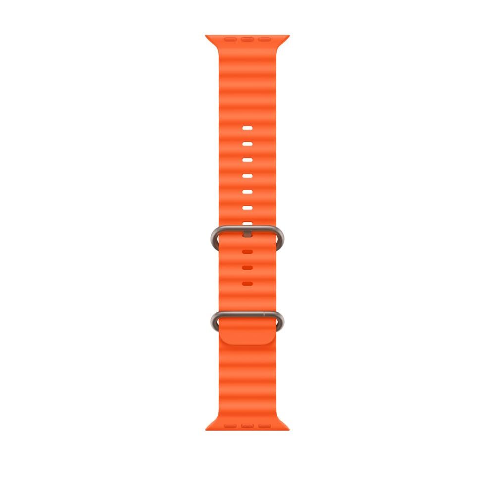 Apple - Strap For Smart Watch - 49Mm - 130-200 Mm - Orange NUOVO