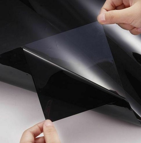 CAR VAN BUS OFFICE WINDOW TINT FILM TINTING ULTRA SUPER DARK BLACK 1% 76cm x 3M - Picture 2 of 6