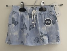 OshKosh BGosh Baby Girls Elastic Waist Pull-On Butterfly Skort Blue 24 M NWT