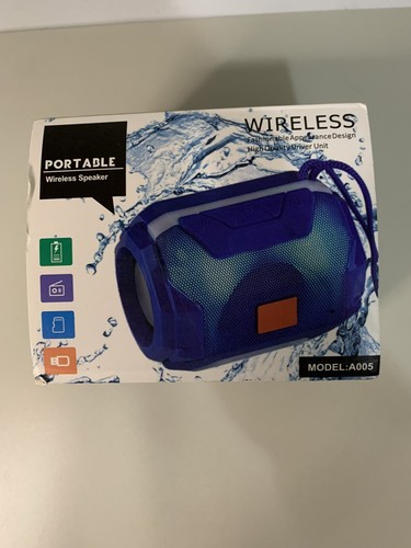 Portable Bluetooth Speaker with Stereo Wireless Speaker Waterproof model A005 - 第 1/4 張圖片