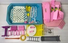 Vintage BARBIE TROPICAL POOL & PATIO SET Playset Mattel 1986 INCOMPLETE