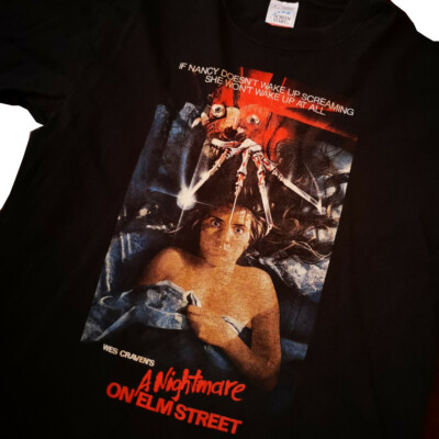 OFFICIAL RETRO VINTAGE NIGHTMARE ON ELM STREET BY SCREEN STARS T