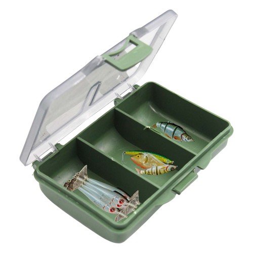 Plastic Box Fishing Tackle Box Small Accessory Box Square Fishhook Box - Picture 10 of 18