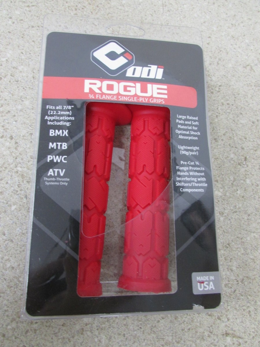 NEW ODI RED ROGUE ATV GRIPS HONDA TRX450R TRX300EX TRX300X