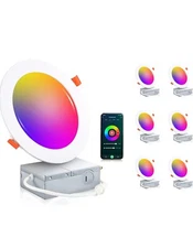 cloudy bay , 6” Smart Recessed Slim Down Light