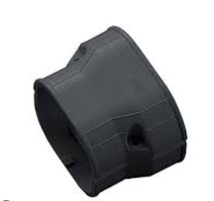 Inaba Denko  Coupler Slim duct 100mm Connection Piece- Black - SDR-100-77-K