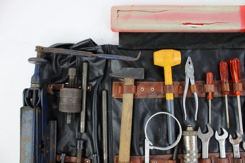 1964-68 Ferrari 275 GTB GTS Complete Tool Kit Roll - Picture 2 of 12