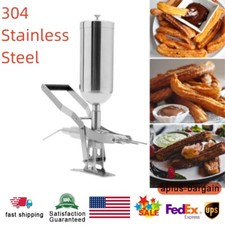 Máquina para hacer postres manual relleno de churros churrera 5L