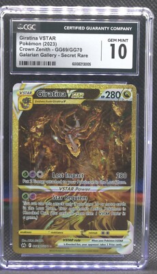 Pokemon Giratina VSTAR GG69/GG70 Crown Zenith: Galarian Gallery