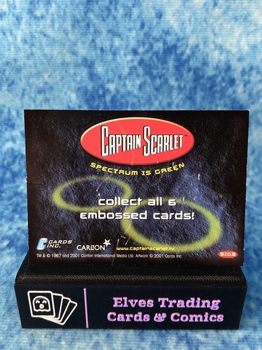 Tarjeta coleccionable Captain Scarlet ÚNICA no deportiva de Cards Inc. 2002 - Imagen 154 de 160