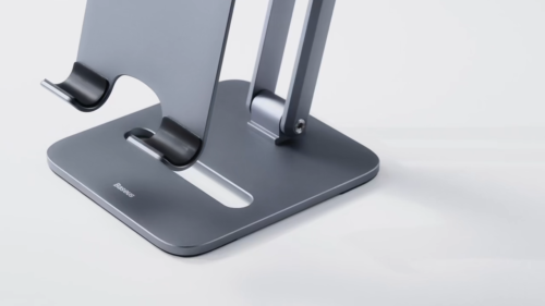 Universal Tablet/Phone Holder Desk Stand Foldable Metal Support iPhone iPad Pro - Video 1 of 1