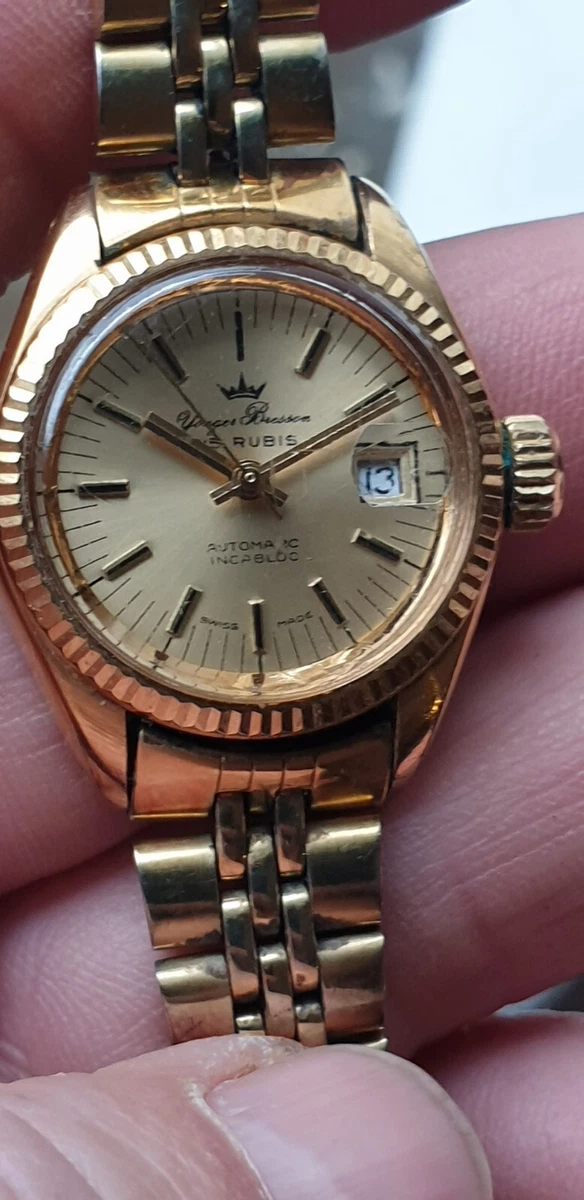 Montre Automatique Yonger & Bresson YBH 8351 - Cadran Noir, Jour/date - Neuf étiqueté