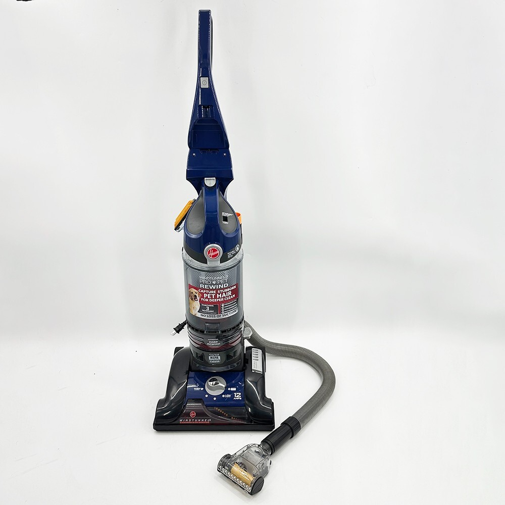 Hoover WindTunnel 3 Pro Pet Upright Bagless Vacuum Cleaner in Blue