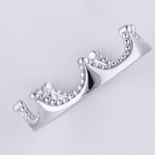 925 Sterling Silver Crown Ring