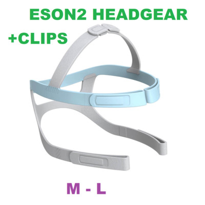 M-L Headgear and clips for Fisher & Paykel ESON 2 Original New