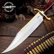 Gil Hibben Old West Knife with Sheath | Bloodwood Edition |  21" Overall