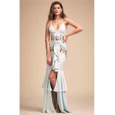 Anthropologie x BHLDN PatBO Pamina Tiered Maxi Dress $1100 Sz 8