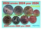 Slovenia COMPLETE SERIES 2024: 8 Euro Coins: 1 Cent to €2 New - Box BU