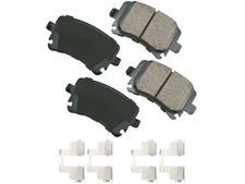 For 2017-2018 Volkswagen Golf Alltrack Brake Pad Set Rear Akebono 47357KDNJ