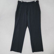 Nike Pants Mens 34 Black Fit Dry Straight Leg Trousers Golf Casual Performance