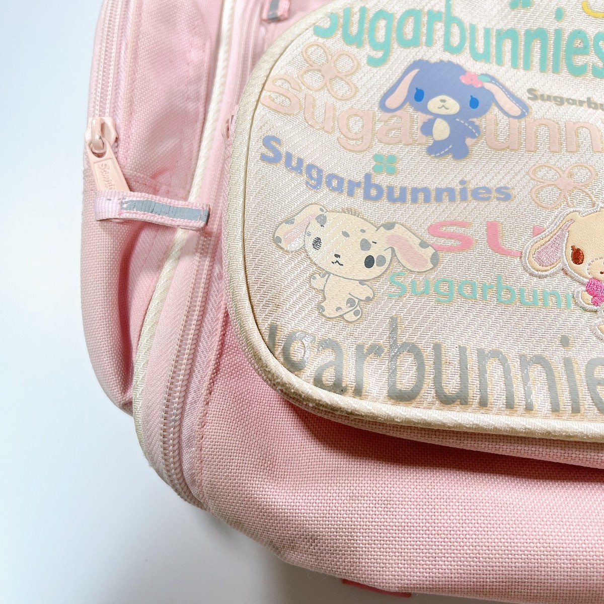 Sanrio Sugarbunnies Backpack Rucksack Kids Pink School Bag 15.5L