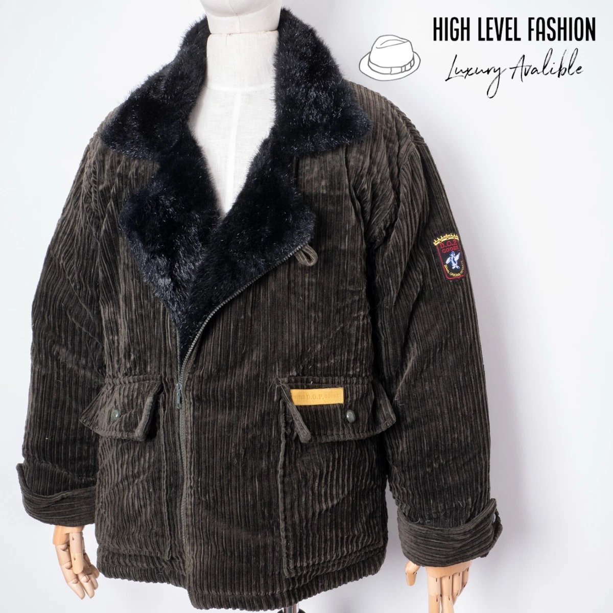 Artificial down cheap jacket