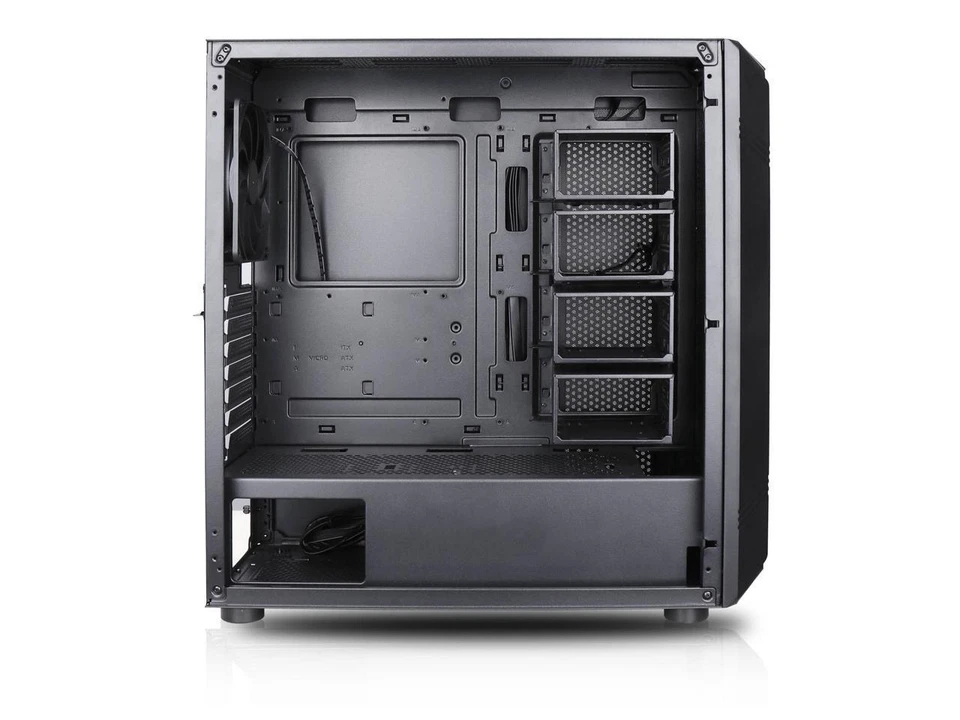 Rosewill Helium NAS Black ATX Mid Tower Computer Case, Mesh Panel, 4x 140mm PWM - Image 4 of 4