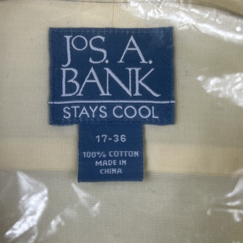 Jos A Banks Mens Dress Shirt 17x36 New w/tags - Picture 3 of 4