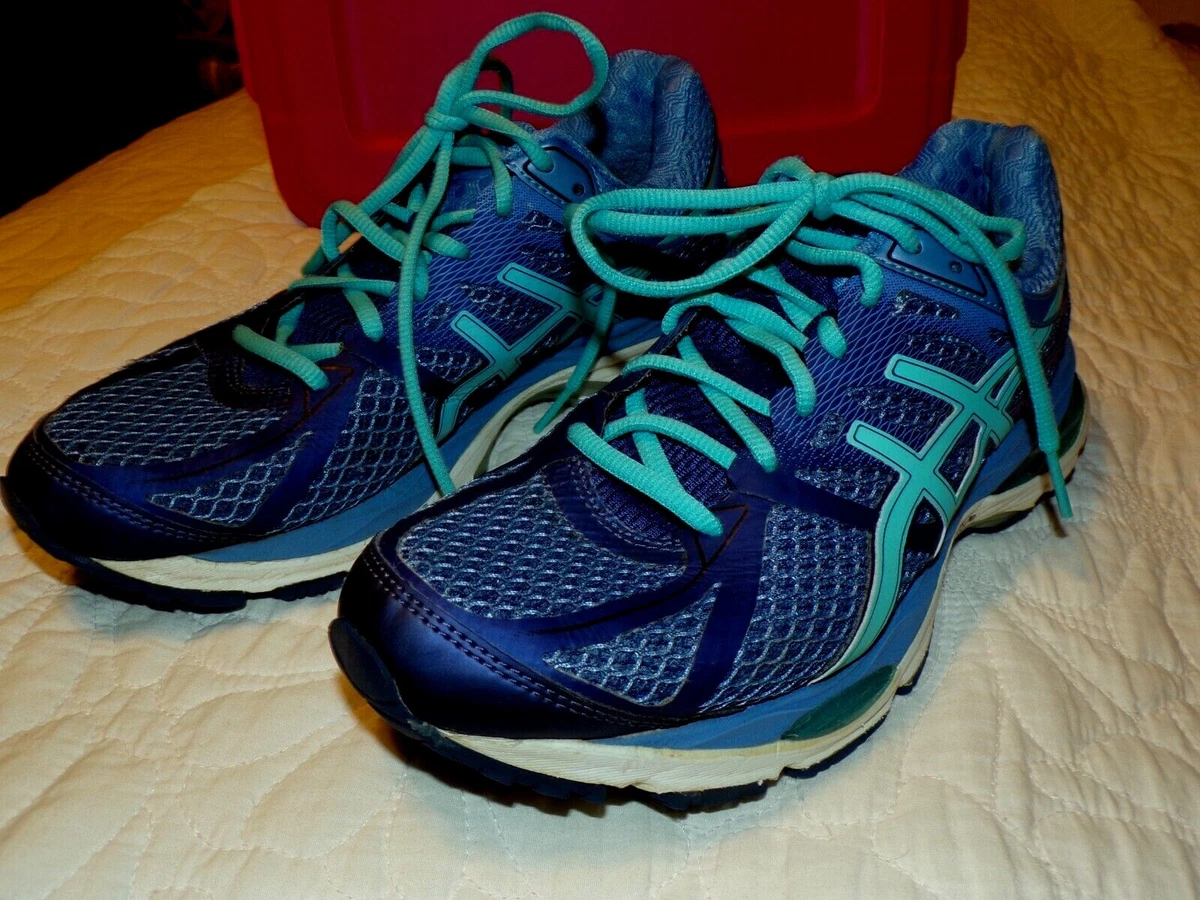 Asics Gel Cumulus 17 Running Shoes Blue Turquoise Women s Size 8.5 M