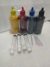 Sublimation Ink 4 x100ML Alternative for all Epson Desktop Printer NON OEM