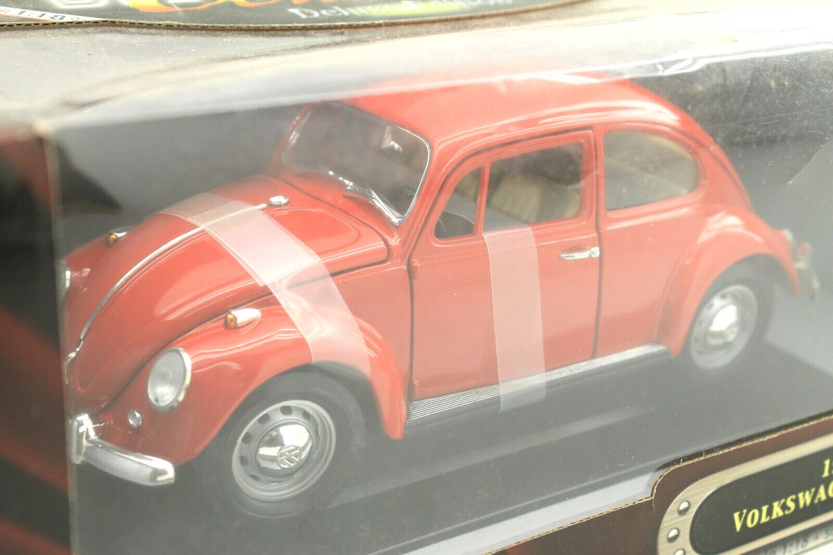 未使用❕1/18 1967 Volkswagen Beetle yat 1/18 1967 VOLKSWAGEN VW BEETLE IN YELLOW BY YATMING ROAD