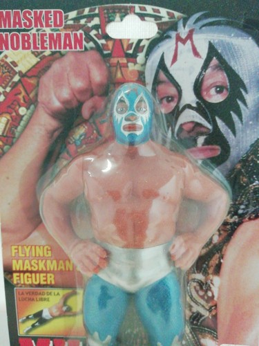 Mil Mascaras Figure Masked Nobleman Character Production WWF NJPW AJPW - Imagen 2 de 10