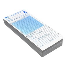 Stempelkarten 100 Stk  Stempeluhr MAX ER 1100 1500 1600 2100 2200 2500 2700 3100