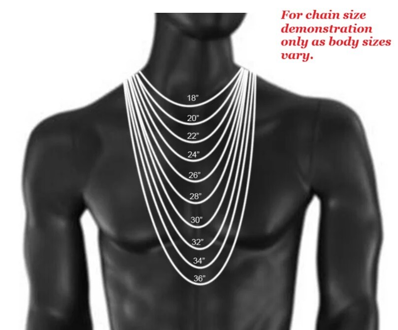 24" Gold Color Metal Military Dog Tag Chain 2.4mm Ball & Bar Bead Necklace