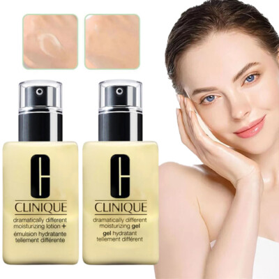Neu 125ML C'lin| quE& Dramatically Different Moisturizing Lotion / Gel + Pump