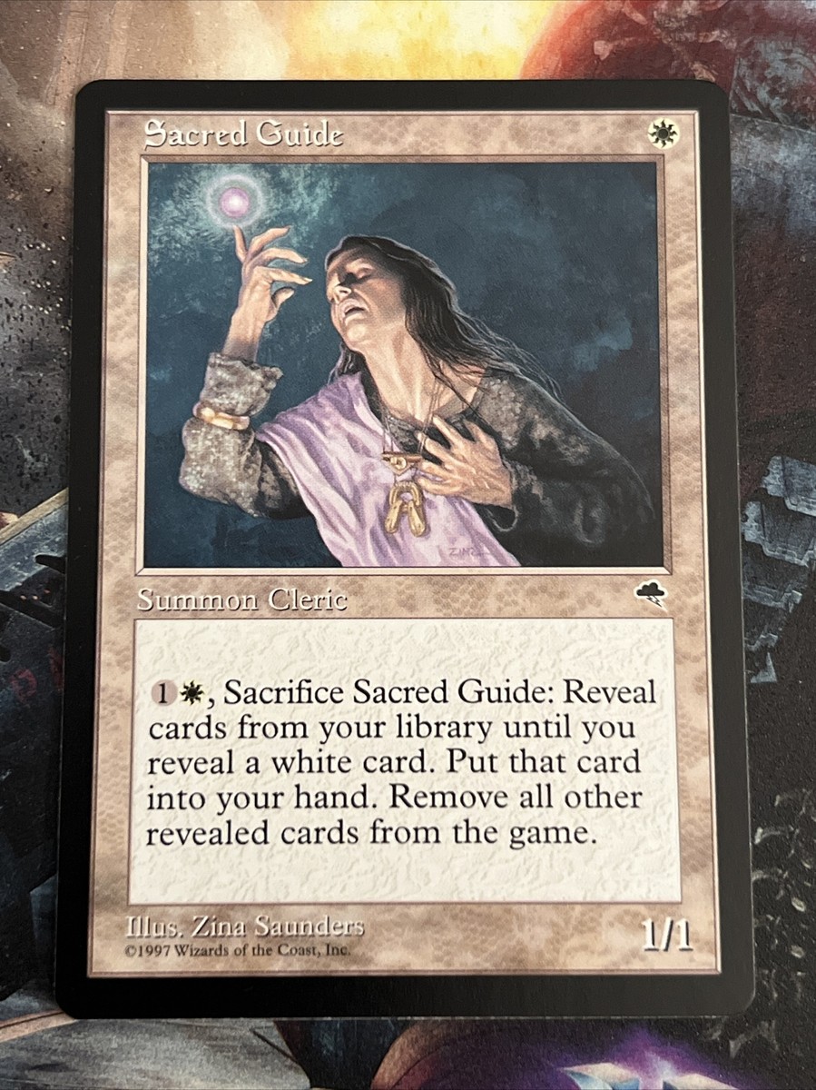 Magic: The Gathering Tempest バインダー 1x Sacred Guide Tempest LP MTG Magic the Gathering x1 MKE | eBay