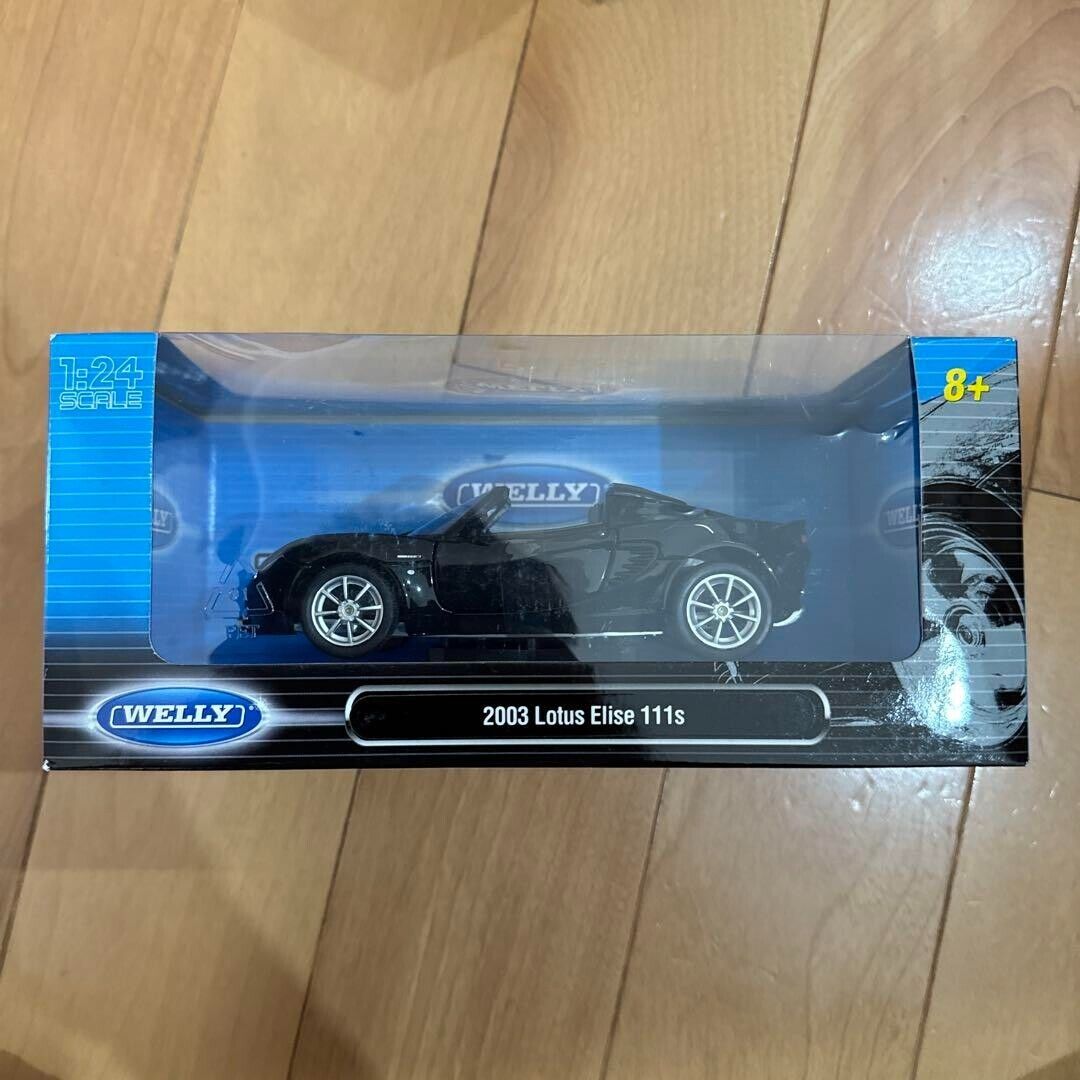 WELLY 2003 ロータス エリーゼ　111s 1/24 ブラック WELLY 2003 ロータス エリーゼ 111s 1/24 ブラック - メルカリ