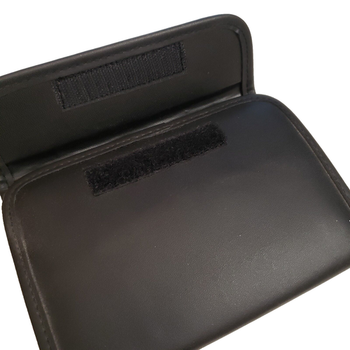 Get Into The Game Travel Black Leather 8 Game Boy Advance Carry Case - Picture 6 of 7